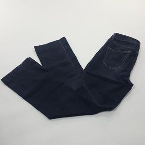 Coldwater Creek Mid Rise Dark Wash Boot Cut Sz L6